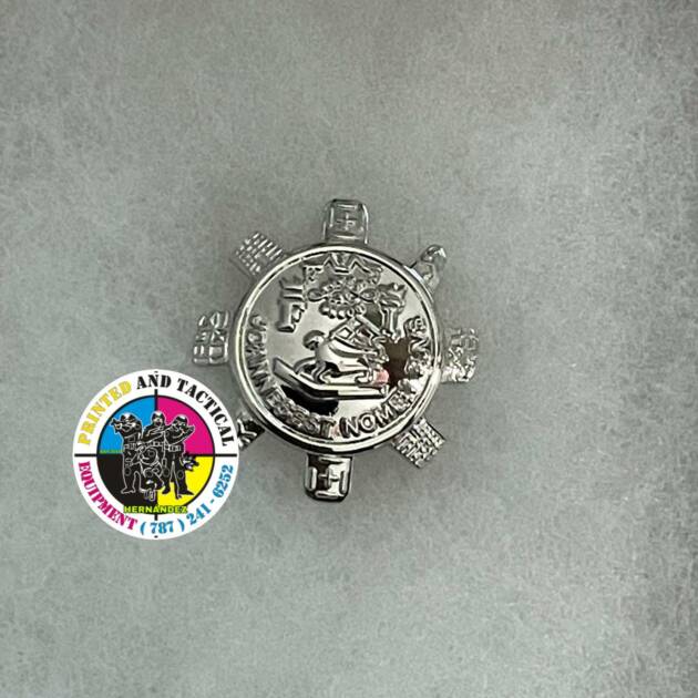INSIGNIA EN METAL  ESCUDO DE PUERTO RICO