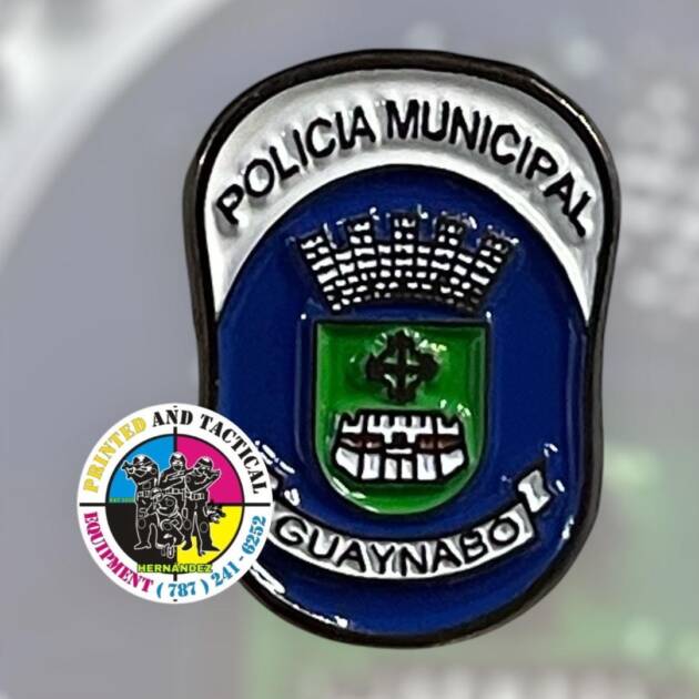 Pin Policia Municipal Guaynabo