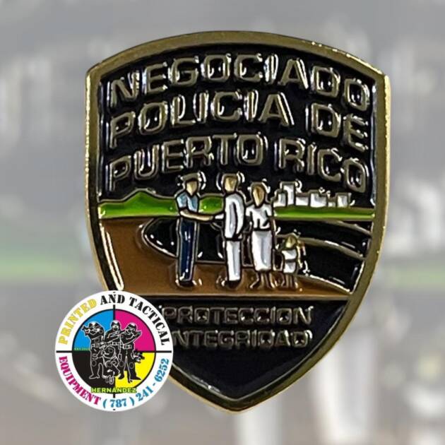 Pin Policía De Puerto Rico