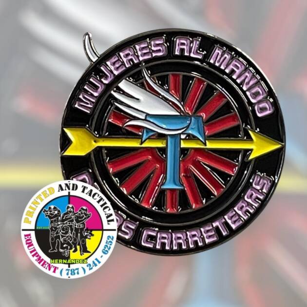 Pin Policía Mujeres al Mando de las Carreteras