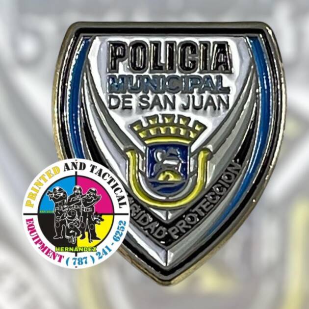 Pin Policía Municipal San Juan