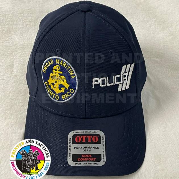 Gorra Policía de Puerto Rico Unidad Marítima